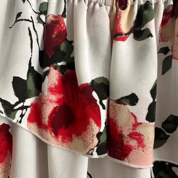 Aritzia Wilfred Promener Off-Shoulder Floral Top Size S - Picture 3 of 4